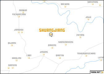 map of Shuangjiang
