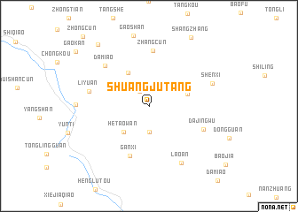 map of Shuangjutang