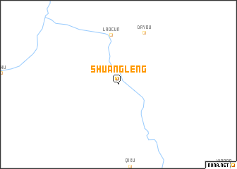 map of Shuangleng