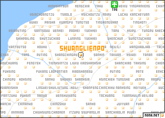 map of Shuang-lien-p\