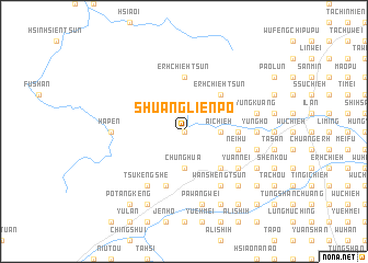 map of Shuang-lien-p\