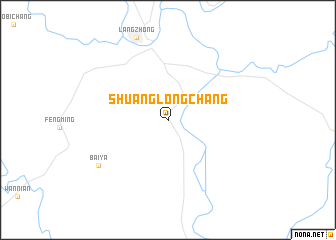 map of Shuanglongchang
