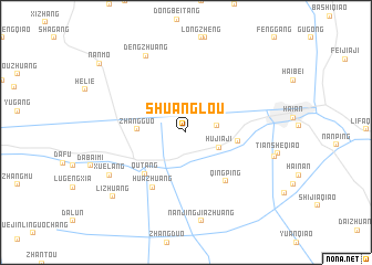 map of Shuanglou