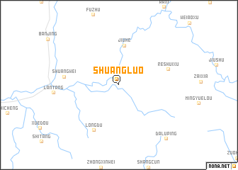 map of Shuangluo