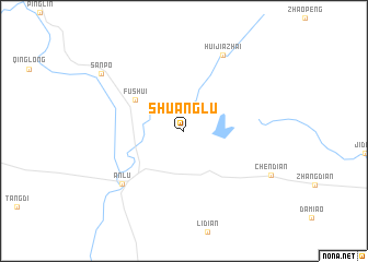 map of Shuanglu