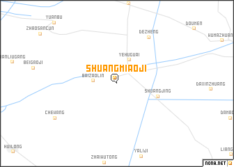 map of Shuangmiaoji