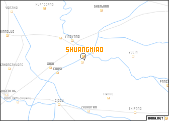 map of Shuangmiao