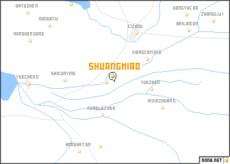 map of Shuangmiao