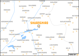 map of Shuangmiao