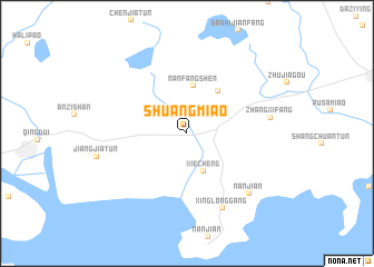 map of Shuangmiao