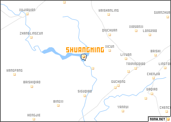 map of Shuangming