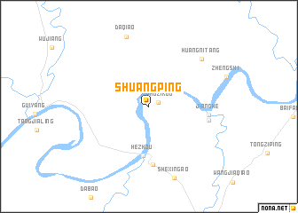 map of Shuangping