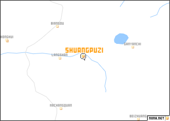 map of Shuangpuzi