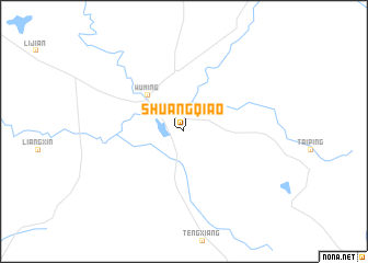 map of Shuangqiao