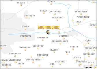 map of Shuangqiao