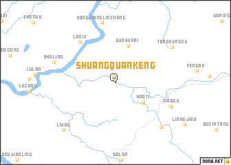 map of Shuangquankeng