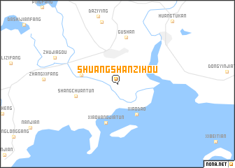 map of Shuangshanzihou