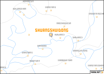 map of Shuangshuidong