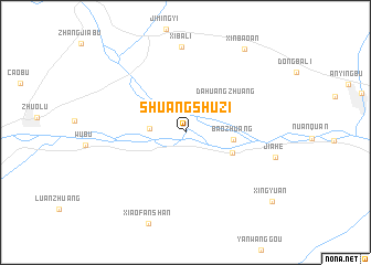 map of Shuangshuzi