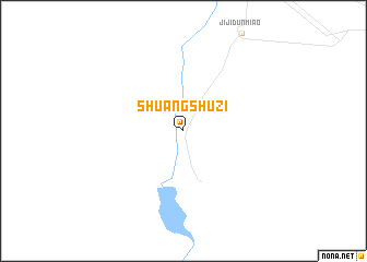 map of Shuangshuzi