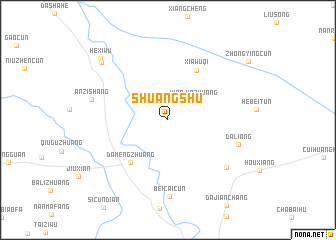 map of Shuangshu