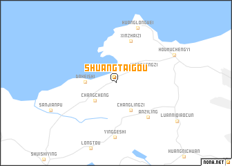 map of Shuangtaigou