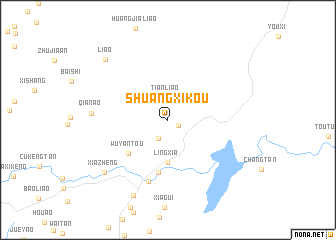 map of Shuangxikou