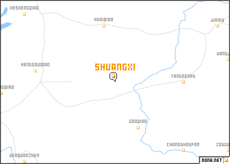 map of Shuangxi