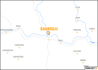 map of Shuangxi