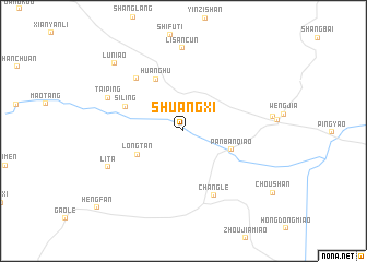 map of Shuangxi