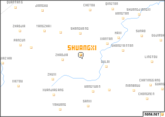 map of Shuangxi