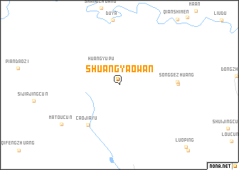 map of Shuangyaowan