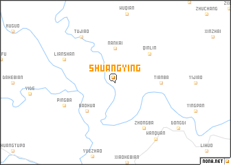map of Shuangying