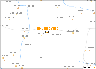 map of Shuangying