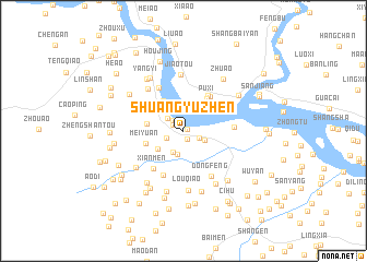 map of Shuangyuzhen