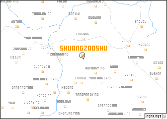 map of Shuangzaoshu