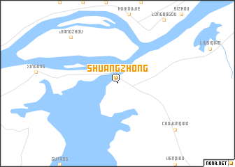 map of Shuangzhong