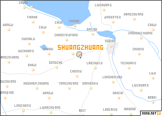 map of Shuangzhuang