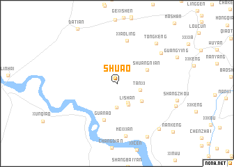 map of Shu\