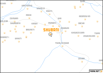 map of Shubani