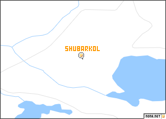 map of Shubarköl