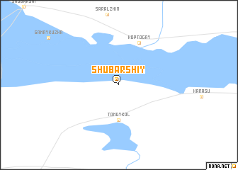 map of Shubarshiy