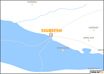 map of Shubarshi