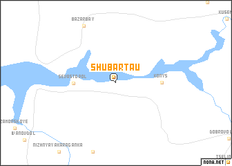 map of Shubartau