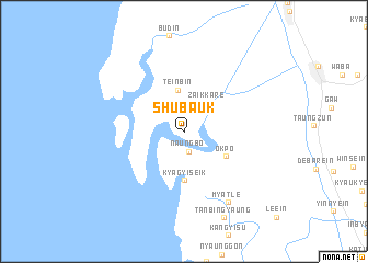 map of Shubauk