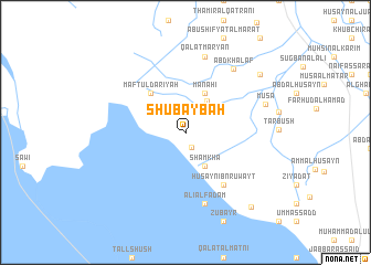 map of Shubaybah