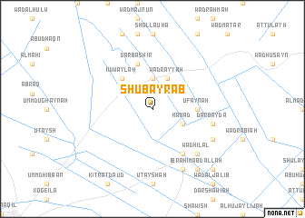 map of Shubayrāb