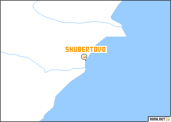 map of Shubertovo