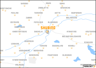 map of Shubino