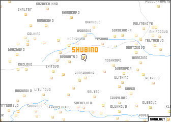 map of Shubino